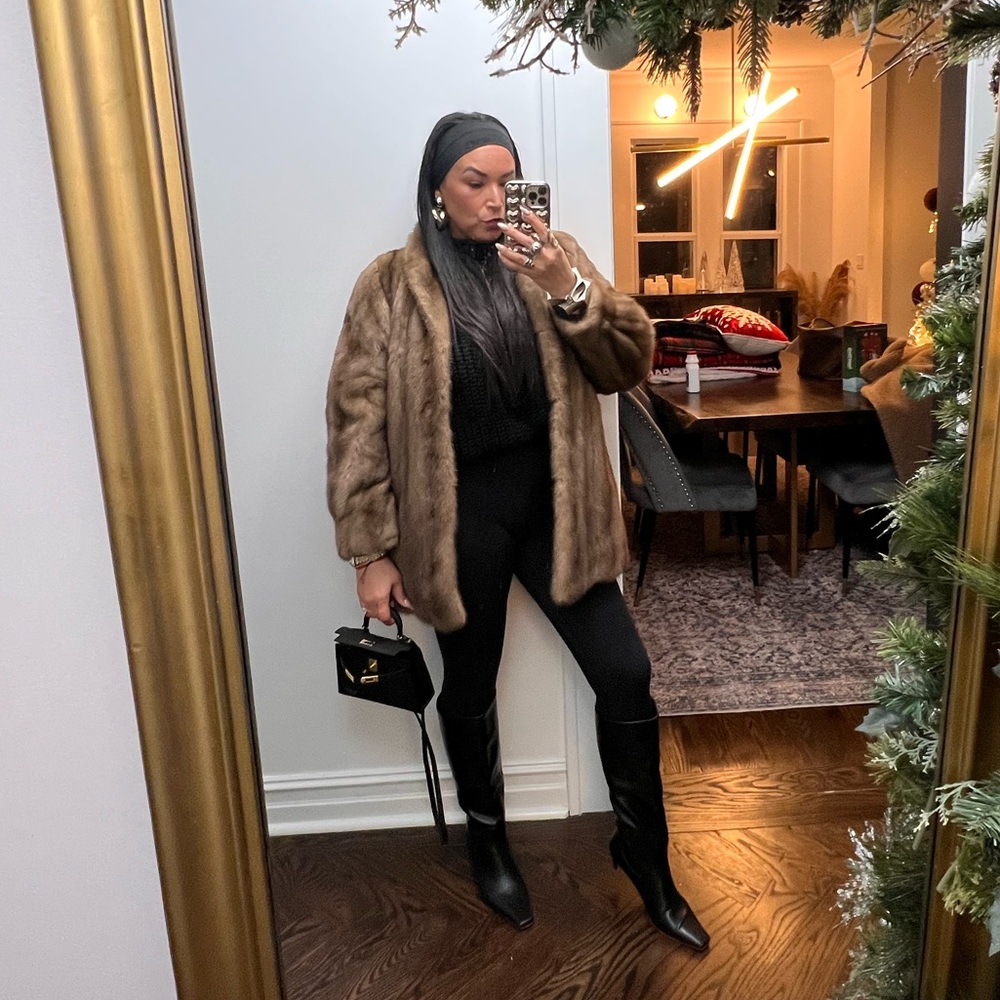 Fur coat